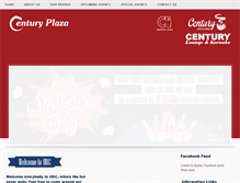 Tablet Screenshot of century-plaza.net