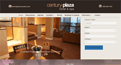 Desktop Screenshot of century-plaza.com